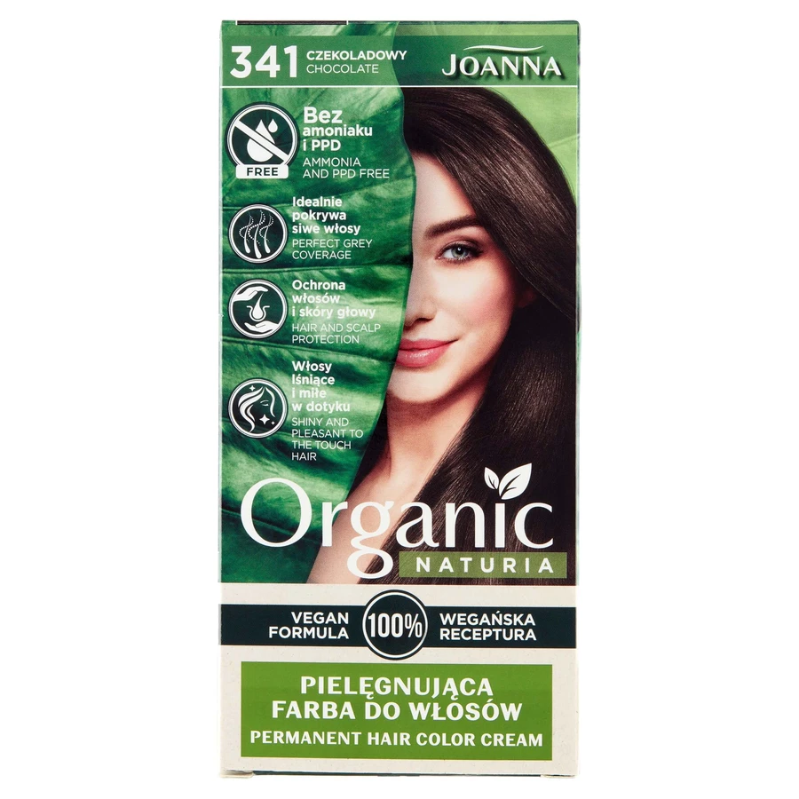 Joanna Natanna Naturia Organic Pielgnujca paint for wos 341 Czekoladowy