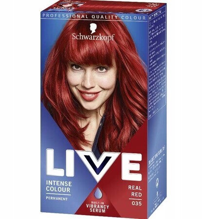 Schwarzkopf Live Intense Color Cera 035 Rojo Real