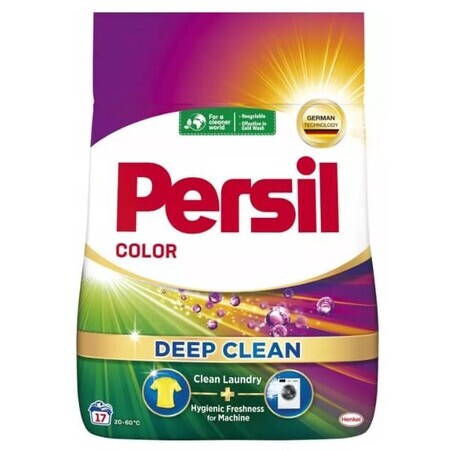 Persil Deep Clean Colour Waspoeder, 1.02 kg