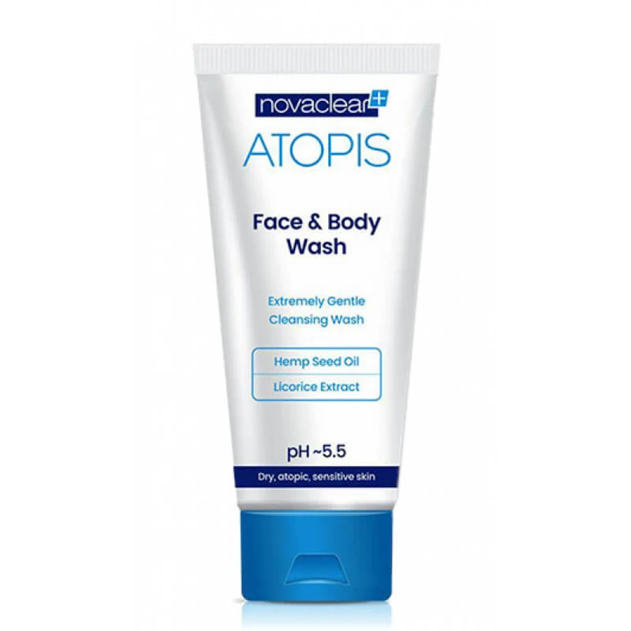 Novaclear Atopis Gezichts- en Lichaamswasgel 200ml