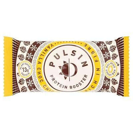 Eiwitreep met vanille en chocolade chips, 50 g, Pulsin