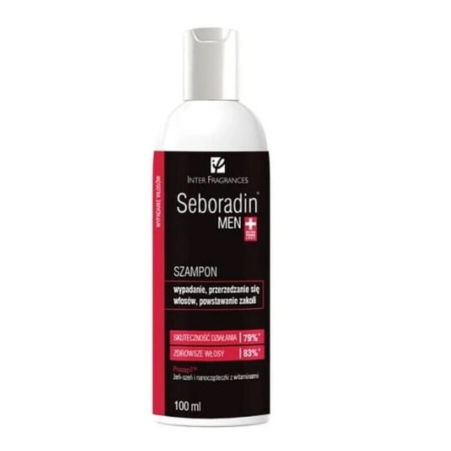 Seboradin Men, Shampoo tegen haaruitval, 100 ml