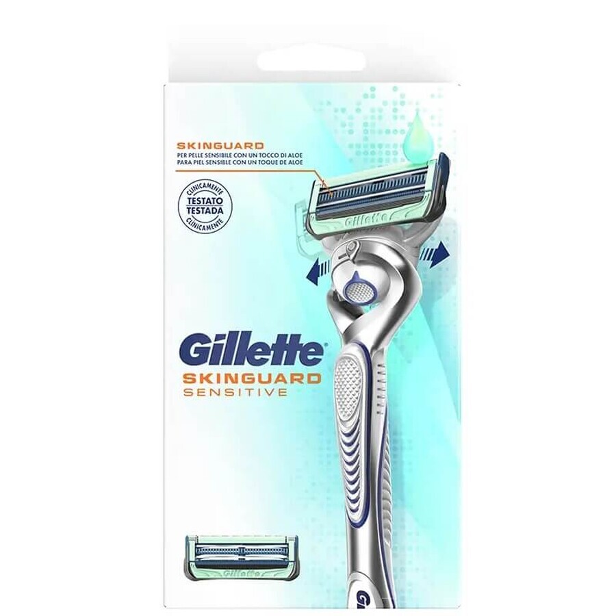 Gillette Skinguard Sensitive scheerapparaat + reservemesjes