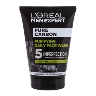 L'Oreal Paris Men Men Expert Pure Carbon Gesichtswäsche gegen Unreinheiten, 100ml