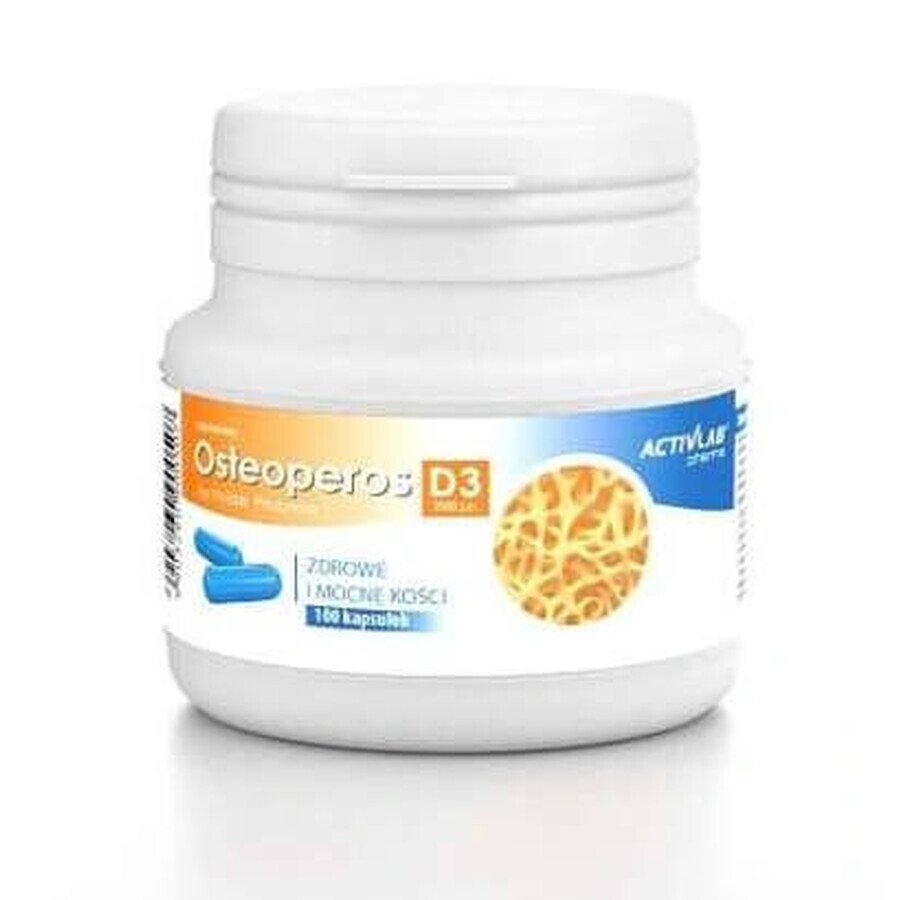 Osteoperos D3 2000 IE, 100 capsules