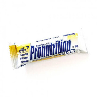 Energizing protein bar with vanilla and yogurt flavor, 55 g, Pro Nutrition