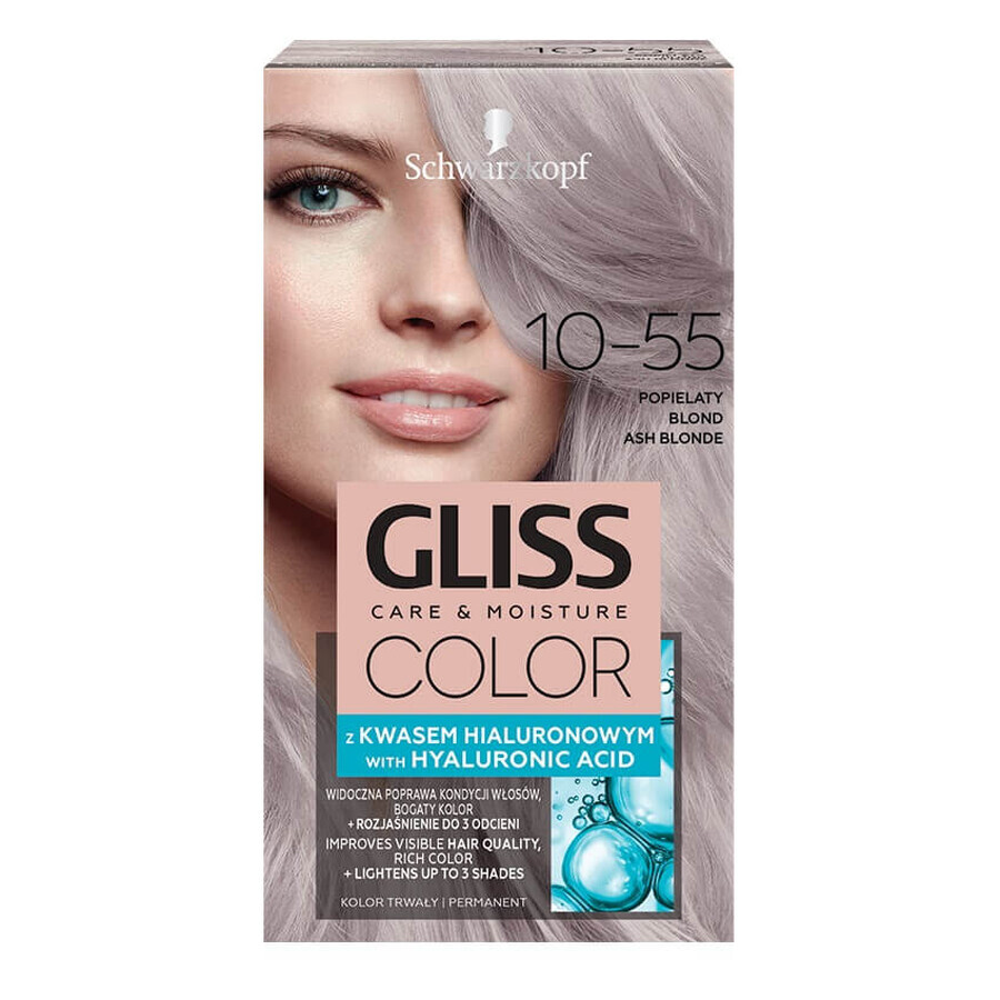 Schwarzkopf Gliss Color Haarkleuringscrème 10-55 Asblond