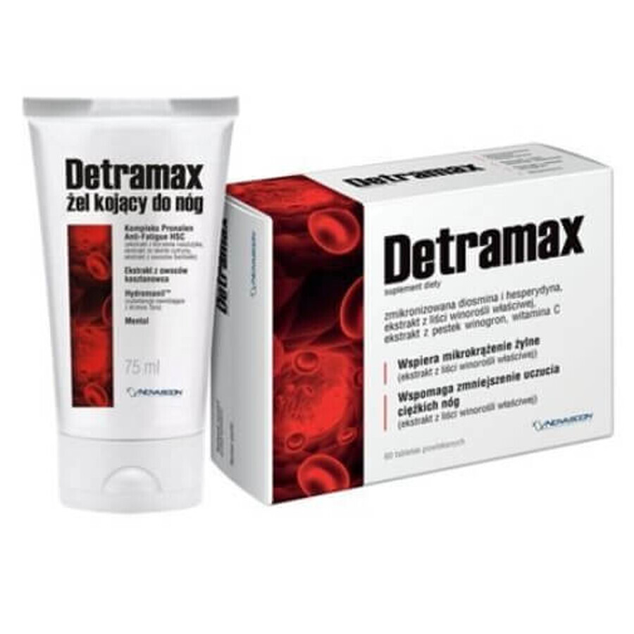 Detramax Set de 60 comprimés + el 100 ml