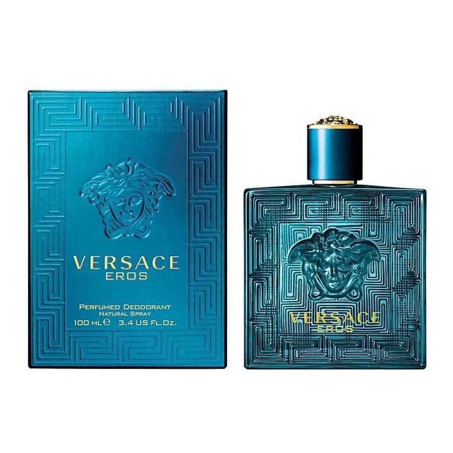 Versace Eros Geparfumeerde Deodorant Spray Versace Eros, 100ml