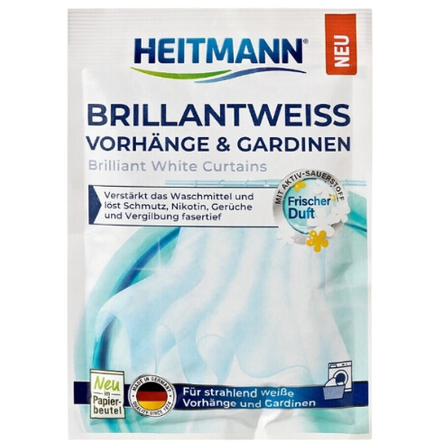 Heitmann, bleekmiddel voor gordijnen en vitrages, 50g