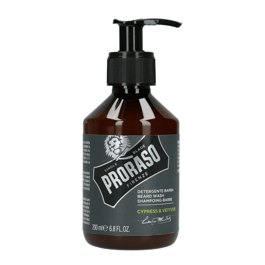 Proraso Cipres & Vetyver Baardshampoo 200ml
