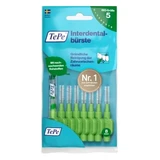 TePe, Tandenborstels, groen 0,8 mm, maat 5, 8 stuks
