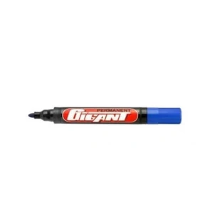 Permanent blue marker