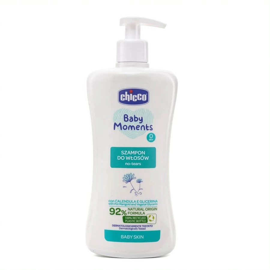 Chicco Baby Moments Was Shampoo 0m+, 500ml