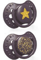 Lovi, Siliconen fopspeen, dynamic Stardust 6-18m 22/894 violet, 2 stuks