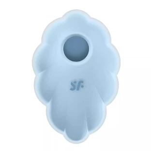 Satisfyer Cloud Dancer lucht ectastische stimulator Blauw, 1 stuk