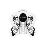 NeoNail Stencil Butterfly for acrylic and gel applications, 100 pieces