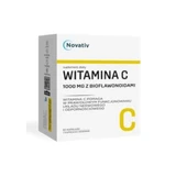 Novativ Vitamina C 1000 mg con bioflavonoides, 60 cápsulas