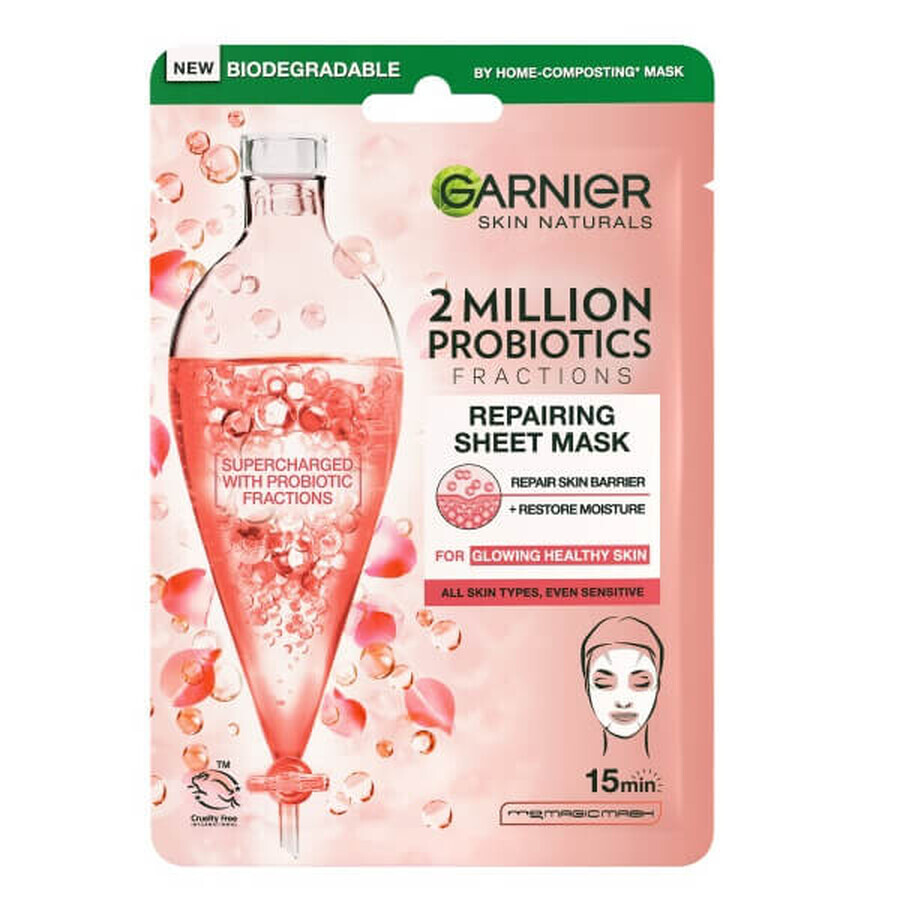 Garnier 2 Miljoen Probiotica Fracties Regenererend Masker, 22g