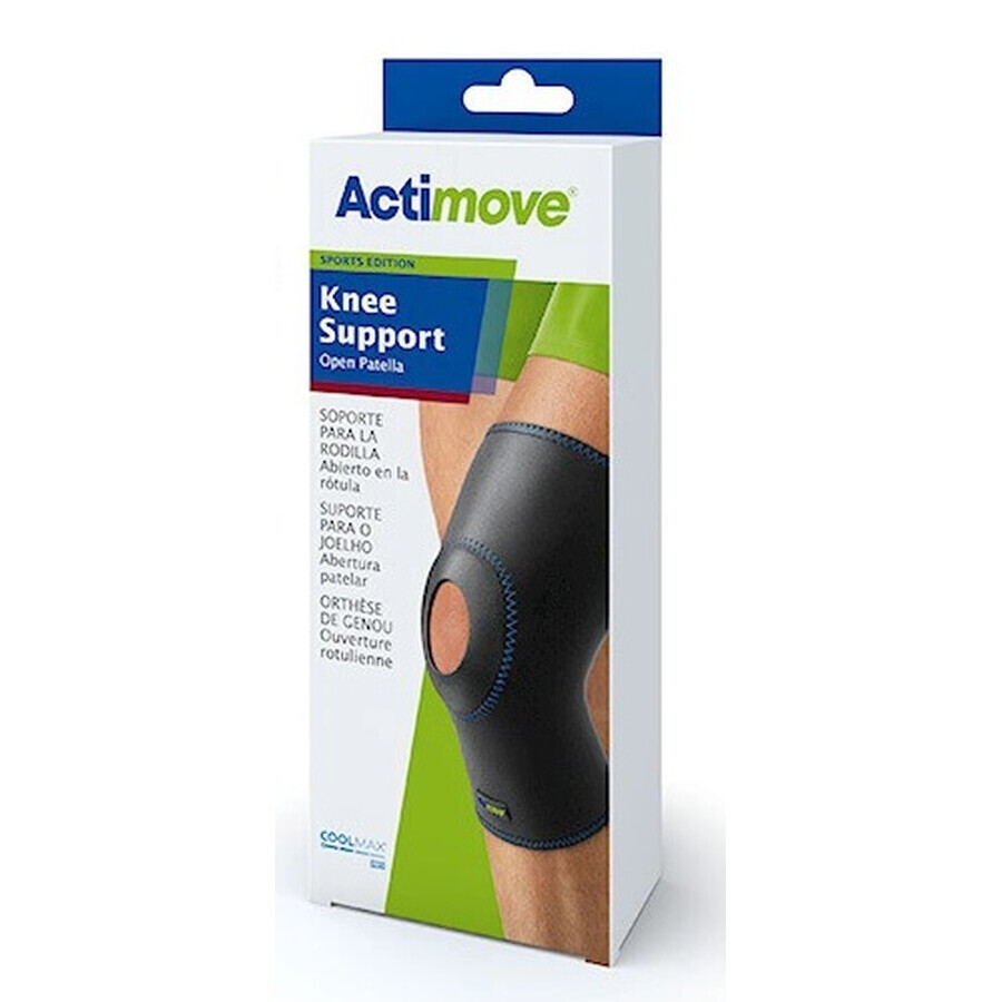 Actimove, Kniebeschermers Zwart maat XL - Lange termijn!