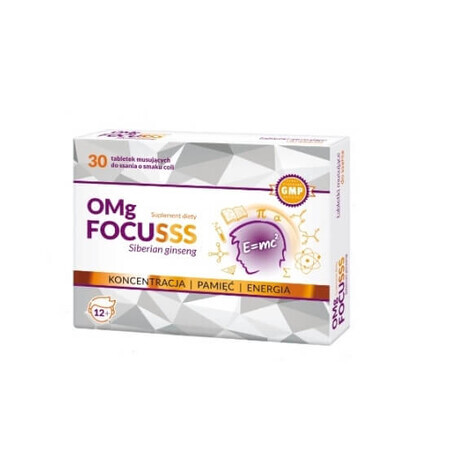 OMg Focusss, 30 tabletten