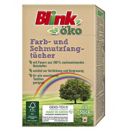 Blink, Kleur en Vuil, washandjes, 20 stuks