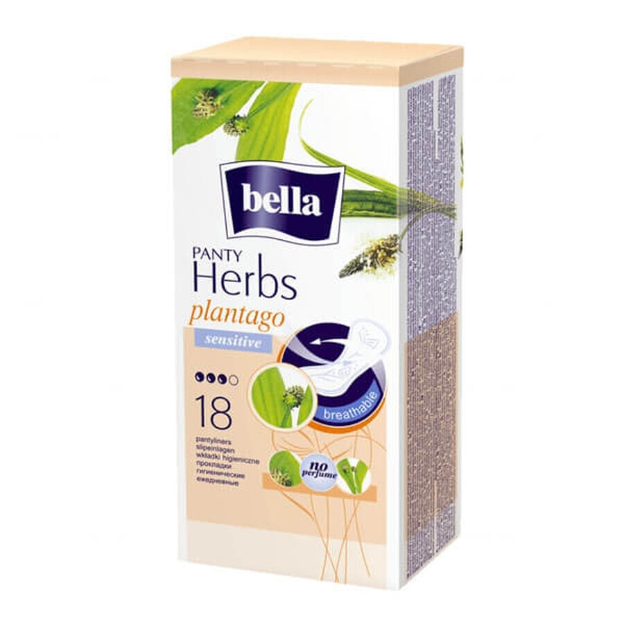 Bella Herbs maandverband met weegbree ketting, 18 stuks - Lange levensduur!