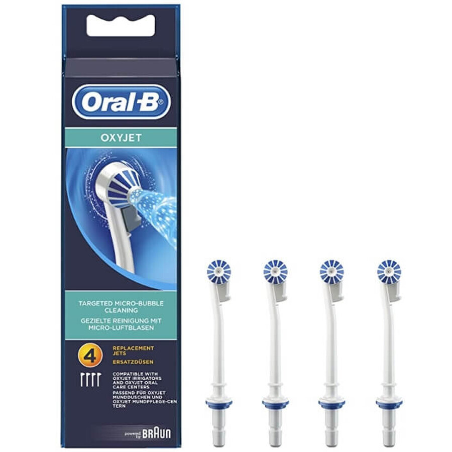 Oral-B Oxy Jet, capac pentru irigator, 4 bucăți