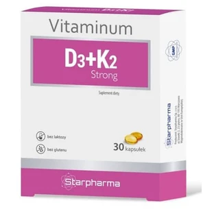 Vitaminum D3+K2 Fuerte, 30 cápsulas