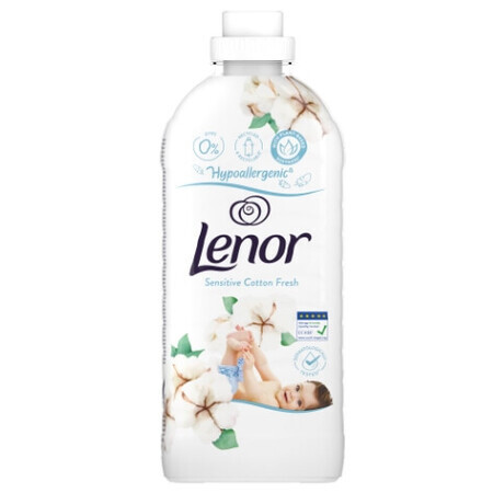 Lenor Sensitive Cotton Fresh Poeder, 1,2 l