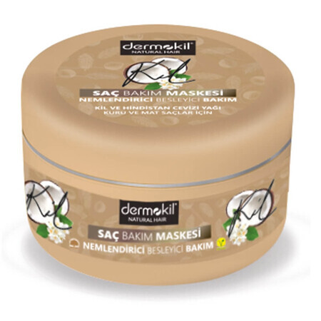 Dermokil Natuurlijk Kokosnoot Haarmasker 300ml