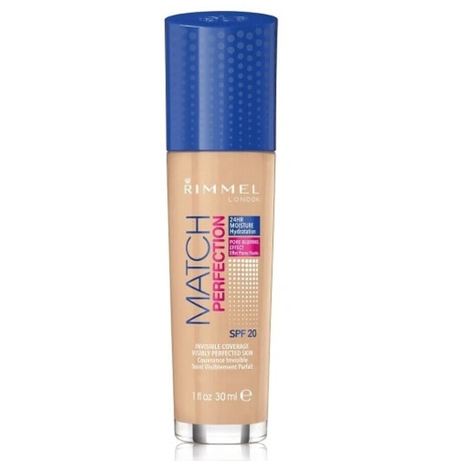 Rimmel Match Perfection Foundation 203 Echt beige SPF20, 30ml