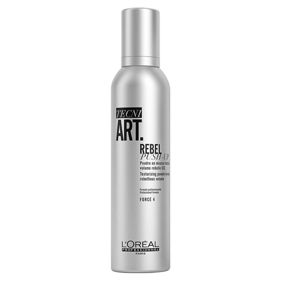 L Oreal Paris Tecni Art. Rebel Push-up, Texturiserende Poedermousse voor Haar, 250ml