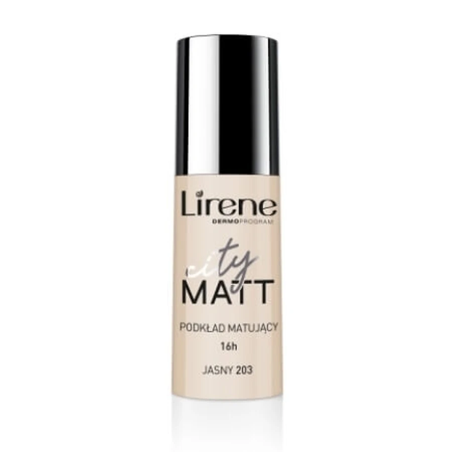 Lirene City Matt matterende Fluid licht 203 30 ml