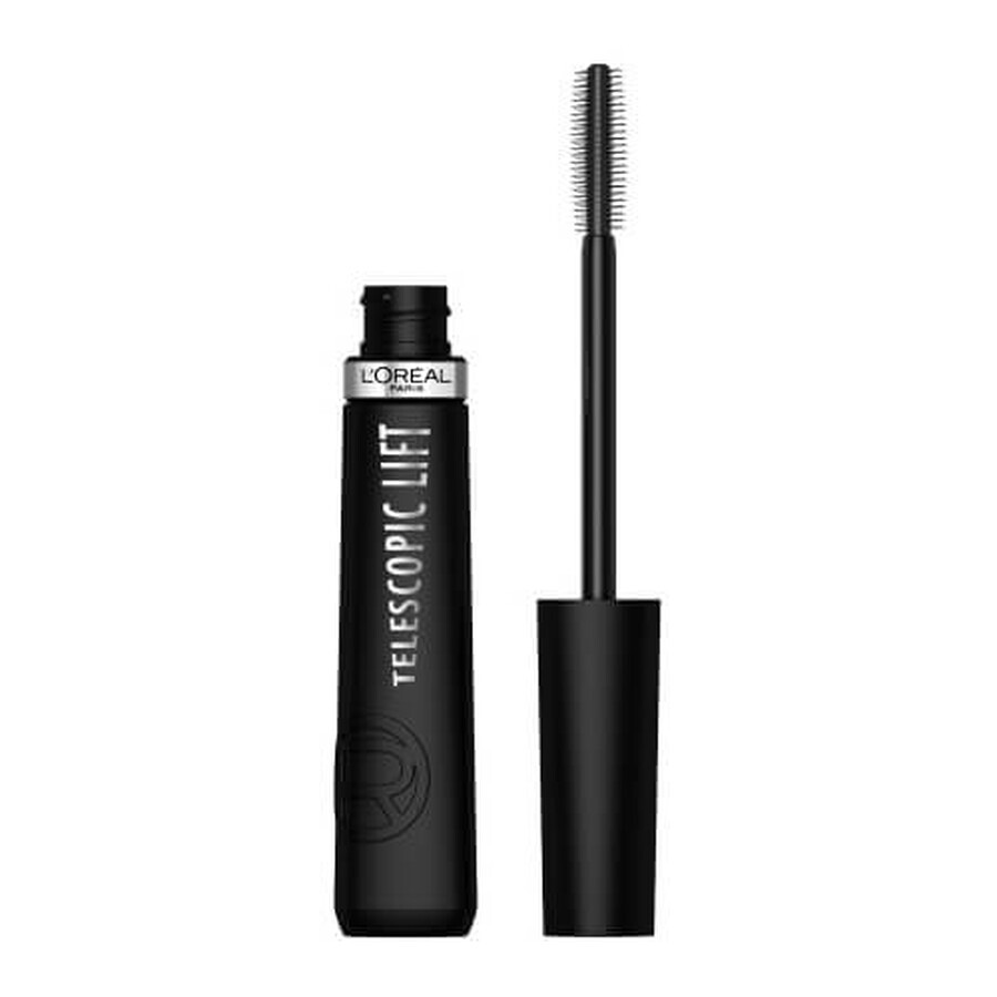 L'Oréal Paris Máscara de pestañas Telescopic Lift negra, 9,9 ml