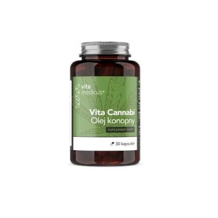 VitaMedicus Vita Cannabi Hennepolie, 30 capsules