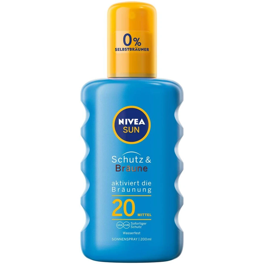 Nivea Sun, Zonnebeschermingsspray, SPF 20, 200 ml