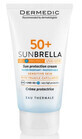 Dermedic Sunbrella Beschermende Cr&#232;me SPF 50+ voor de vasculaire huid, 50 ml