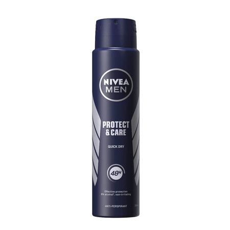 Nivea Men Protect amp; Care Antiperspirant Spray, 250ml