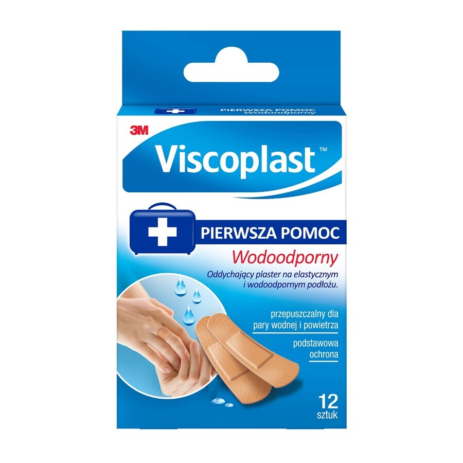 Viscoplast, tencuieli impermeabile, 12 bucăți (2 tipuri), 1 pachet