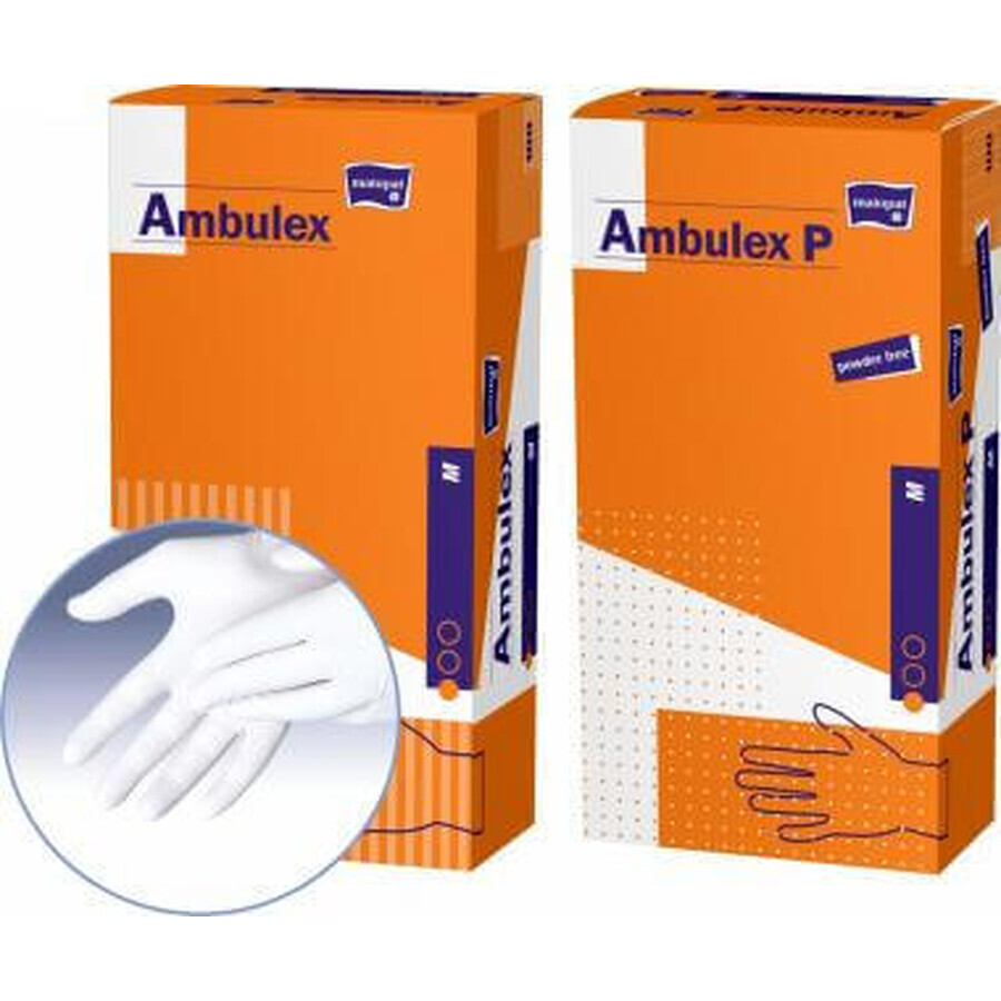 Ambulex latex handschoenen XL neopac 100 stuks