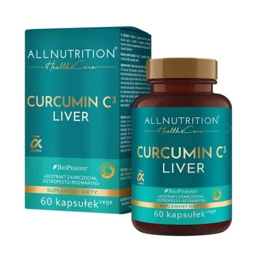 Allnutrition Health & Care Curcumine C3 Lever, 60 capsules