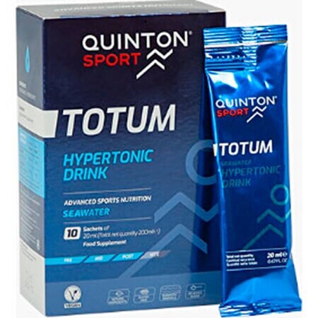 Totum Sport, 10 sachets x 20 ml, Quinton Laboratories