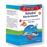 Raspberry and ginger Rehydrol motion sickness lollipops, 6 + 2 lollipops, MBA Pharma Innovation