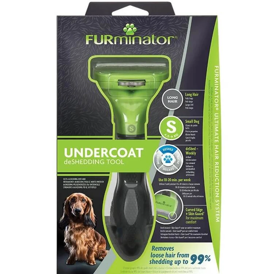 Professioneller Trimmer für kleine Hunde (4,5-9kg) mit langem Fell, 1 Stück, Furminator