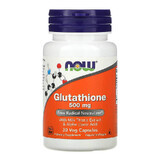 Glutathion, 500 mg, 30 plantaardige capsules, Now Foods