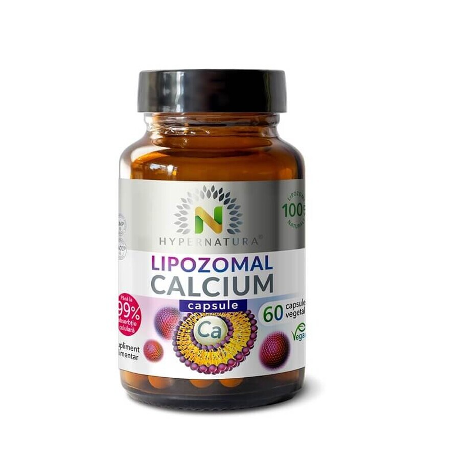 Lipozomaal Calcium, 60 plantaardige capsules, Hypernatura