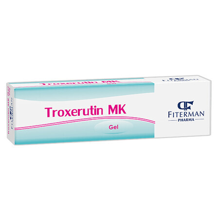 Troxerutine Fiterman, 20 mg/g gel, 45 g, Fiterman Pharma