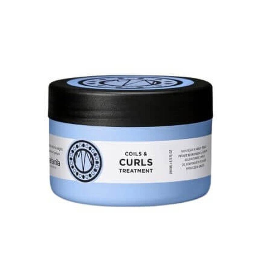 Behandelingsmasker voor golvend en krullend haar Coils&Curls, 250 ml, Maria Nila