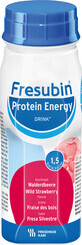 Fresubin Eiwit Energiedrank met aardbeiensmaak, 4x200 ml, Fresenius Kabi